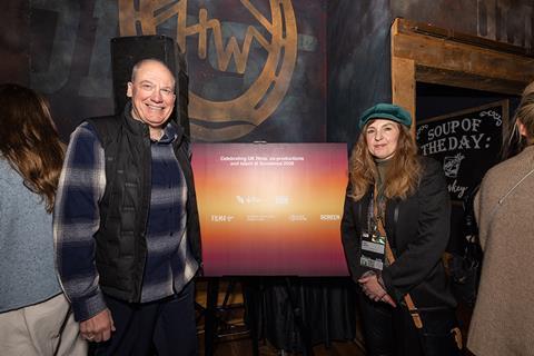 (L-R) Adrian Wootton OBE (BFC) and Mia Bays (BFI)